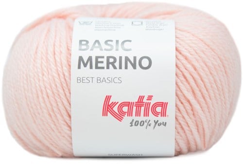 Katia Basic Merino 087 Light Flamingo
