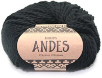 Drops Andes Uni Colour 8903 Schwarz