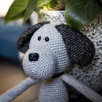 Häkelanleitung Kuschelhund Max-3