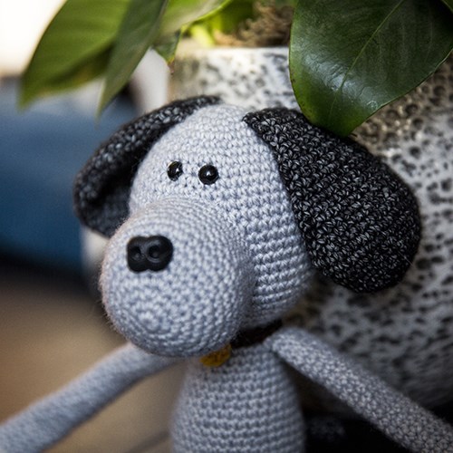 Häkelanleitung Kuschelhund Max-3