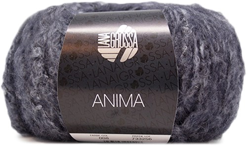 Lana Grossa Anima 08 Dark Blue Mottled