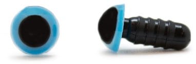 Sicherheitsaugen Blau 8mm 2 Stück