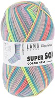 Lang Yarns Super Soxx Color 4-Fach 0518 Rosa/Türkis/Lime 1145 Dancing Queen-2