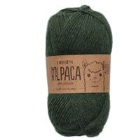 Drops Alpaca Uni Colour 9032 Efeu Dunkel