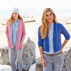 Strickanleitung Stylecraft Life Aran No. 9192 Cardigans