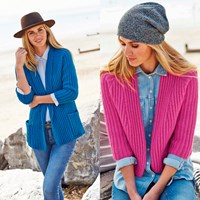 Strickanleitung Stylecraft Life DK No. 9195 Cardigans