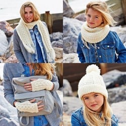 Strickanleitung Stylecraft Life Aran No. 9196 Accessoires