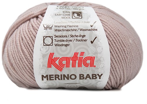 Katia Merino Baby 091 Pastellviolett