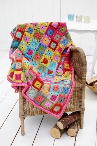 Häkelanleitung Stylecraft Life DK No. 9232 Decke-2