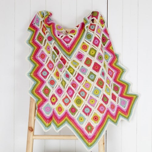 Häkelanleitung Stylecraft Life DK No. 9256 Decken