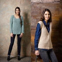 Häkelanleitung Stylecraft Batik DK No. 9294 Pullover und Weste
