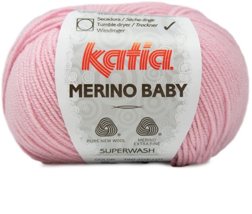 Katia Merino Baby 092 Hellrosa