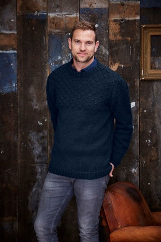 Strickanleitung Stylecraft Special Aran With Wool No. 9342 Herrenpullover und Jacke-2
