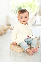 Strickanleitung Stylecraft Special for Babies Aran No. 9344 Babyjacken-2
