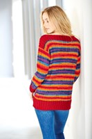 Strickanleitung Stylecraft Wondersoft Merry Go Round DK No. 9395 Pullover-3