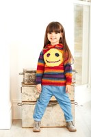 Strickanleitung Stylecraft Wondersoft Merry Go Round DK No. 9397 Mädchenpullover-3