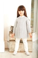 Strickanleitung Stylecraft Special DK No. 9399 Mädchenkleid und Tunika-3