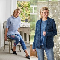 Strickanleitung Stylecraft Batik DK No. 9420 Jacke und Rollkragenpullover