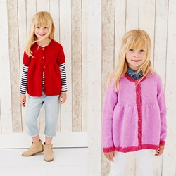 Strickanleitung Stylecraft Life DK No. 9439 Mädchen Cardigans