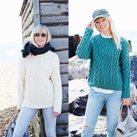 Strickanleitung Stylecraft Life Aran No. 9440 Pullover