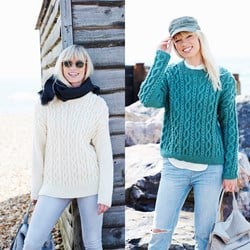 Strickanleitung Stylecraft Life Aran No. 9440 Pullover