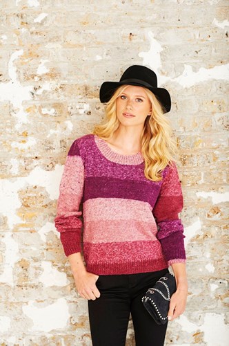Strickanleitung Stylecraft Batik Swirl DK No. 9482 Pullover und Handschuhe-2