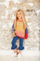 Strickanleitung Stylecraft Batik Swirl DK No. 9484 Kinderpullover, Schal, Mütze und Handschuhe-2