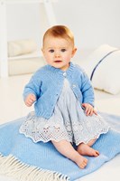 Strickanleitung  Stylecraft Bambino DK No. 9500 Babystrickjacke und Pullover-2