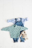 Strickanleitung  Stylecraft Bambino DK No. 9500 Babystrickjacke und Pullover-3