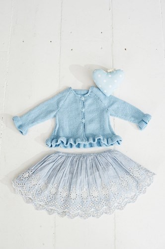 Strickanleitung  Stylecraft Bambino DK No. 9501 Baby Strickjacken-3