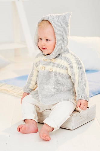 Strickanleitung  Stylecraft Bambino DK No. 9502 Babyjacken-3