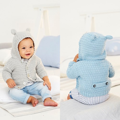 Strickanleitung  Stylecraft Bambino DK No. 9529 Baby Hoodies
