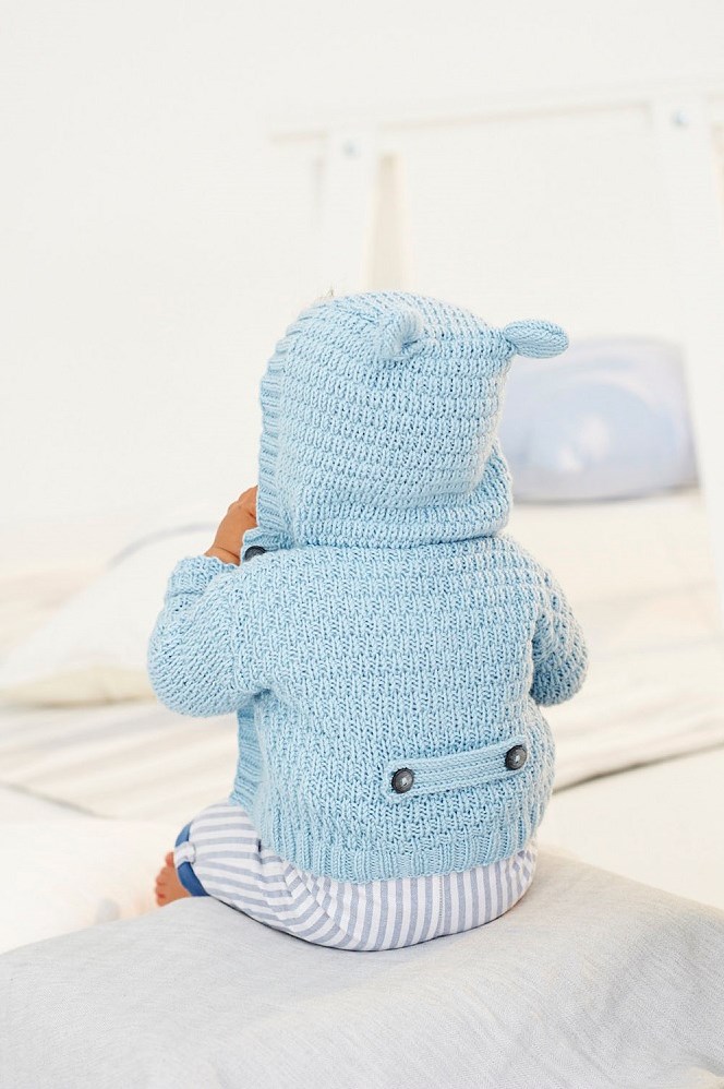 Strickanleitung Stylecraft Bambino DK No. 9529 Baby Hoodies