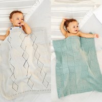 Strickanleitung  Stylecraft Bambino DK No. 9531 Babydecken
