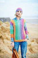 Strickanleitung Stylecraft Batik Swirl DK No. 9537 Pullover, Jacke und Mütze-2