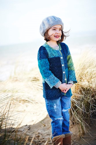 Breipatroon Stylecraft Batik Swirl DK No. 9539 Kinder vest en wanten