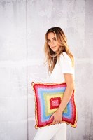 Häkelanleitung Stylecraft Life DK No. 9559 Decke und Kissen-3