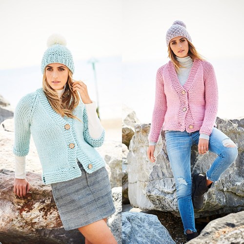 Strickanleitung  Stylecraft Special XL Super Chunky No. 9593 Cardigans