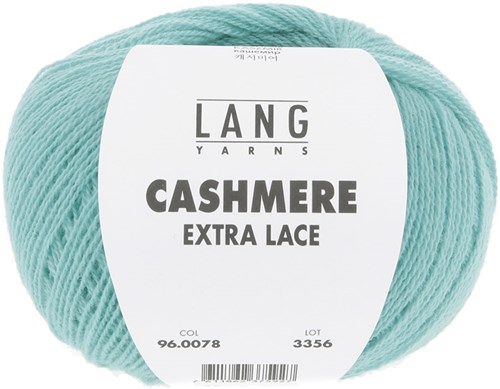 Lang Yarns Cashmere Extra Lace 0078 Teal