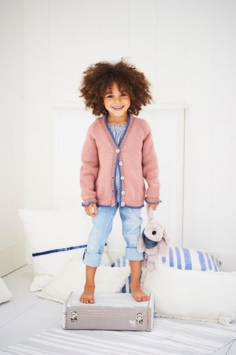 Strickanleitung  Stylecraft Bambino DK No. 9602 Kinder Strickjacken-2
