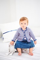 Strickanleitung  Stylecraft Bambino DK No. 9602 Kinder Strickjacken-3