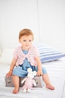 Strickanleitung  Stylecraft Bambino DK No. 9604 Mädchen Bolero's-2