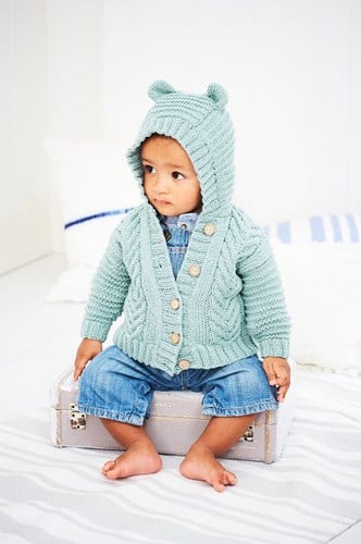 Strickanleitung  Stylecraft Bambino DK No. 9605 Jungen Strickjacken-2