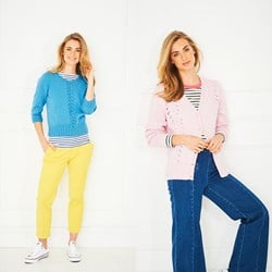 Strickanleitung Stylecraft Special DK No. 9643 Jacke und Pullover
