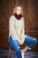Strickanleitung Stylecraft Life DK No. 9657 Pullover und Loopschal-2