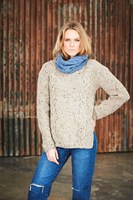 Strickanleitung Stylecraft Life DK No. 9657 Pullover und Loopschal-3