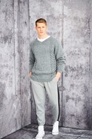 Strickanleitung Stylecraft Special Aran With Wool No. 9658 Herrenpullover-3