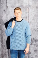 Strickanleitung Stylecraft Special Aran With Wool No. 9659 Herrenpullover-2