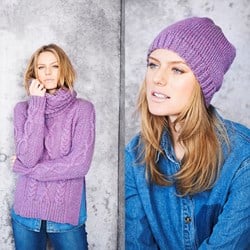 Strickanleitung Stylecraft Special Aran With Wool No. 9661 Pullover, Loop und Mütze