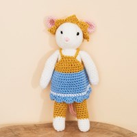Häkelanleitung Stylecraft Bambino DK No. 9664 Mäusefamilie-3